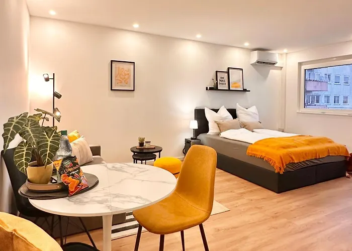 Bellahomes Boutique Mit Klima 5th Floor Balkon Mit Schlossblick * Hanau