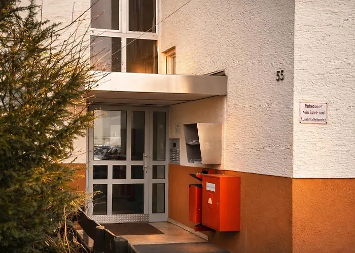 Daire Bellahomes Boutique Studio Mit Klima 5Th Floor Balkon Mit Schlossblick Hanau